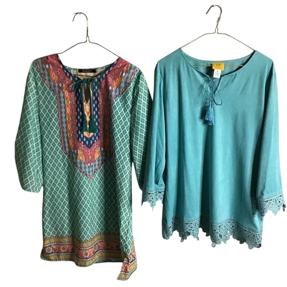 Ruby Red & Urban CoCo (2) tops‎ perfect for Romantic Gypsy Cottagecore Bohemian